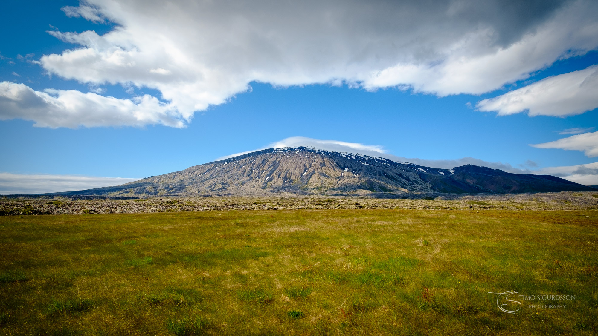 Snæfellsjökull, Iceland. Glacier mountain. Snæfellsnes peninsula.