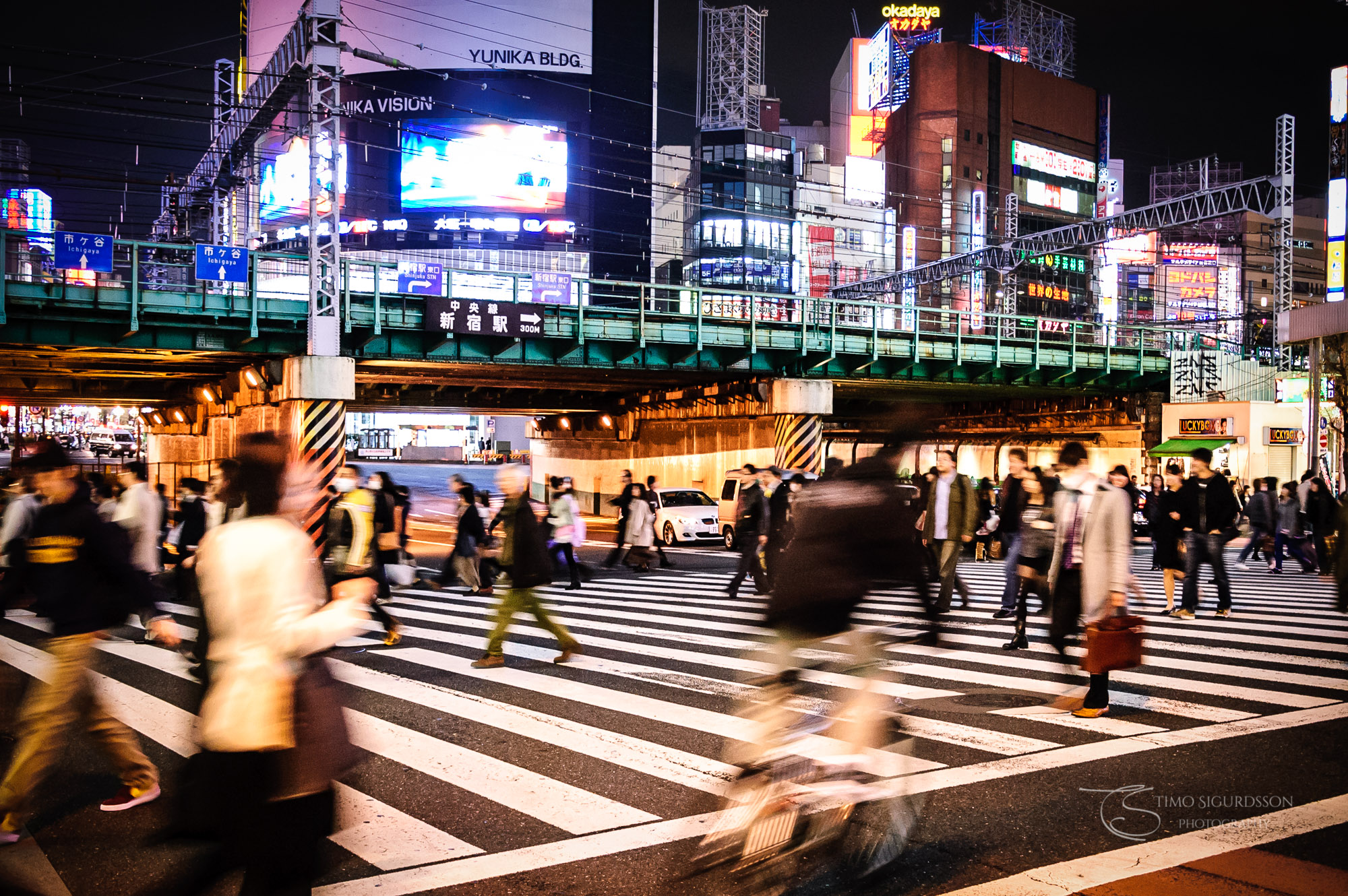 Shinjuku, Tokyo, Japan. Crossing.